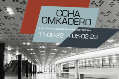 CCHA omkaderd. Al 50 jaar een levendig modernistisch gebouw
